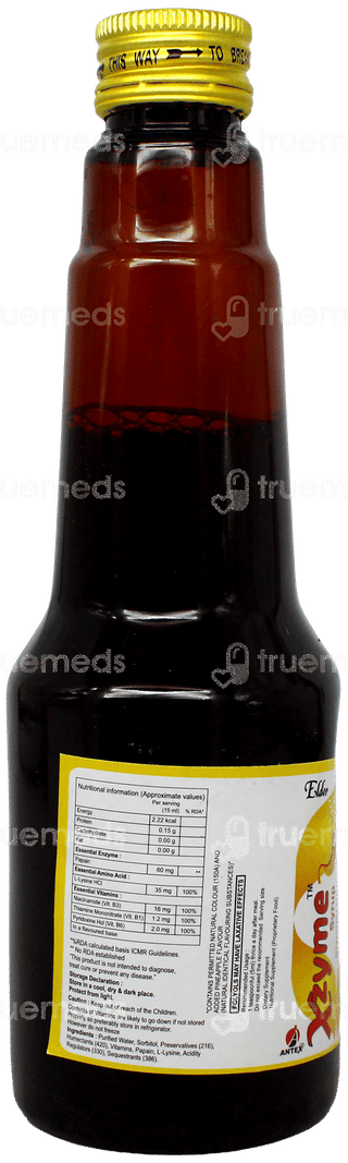 Xzyme Sugar Free Syrup 225Ml